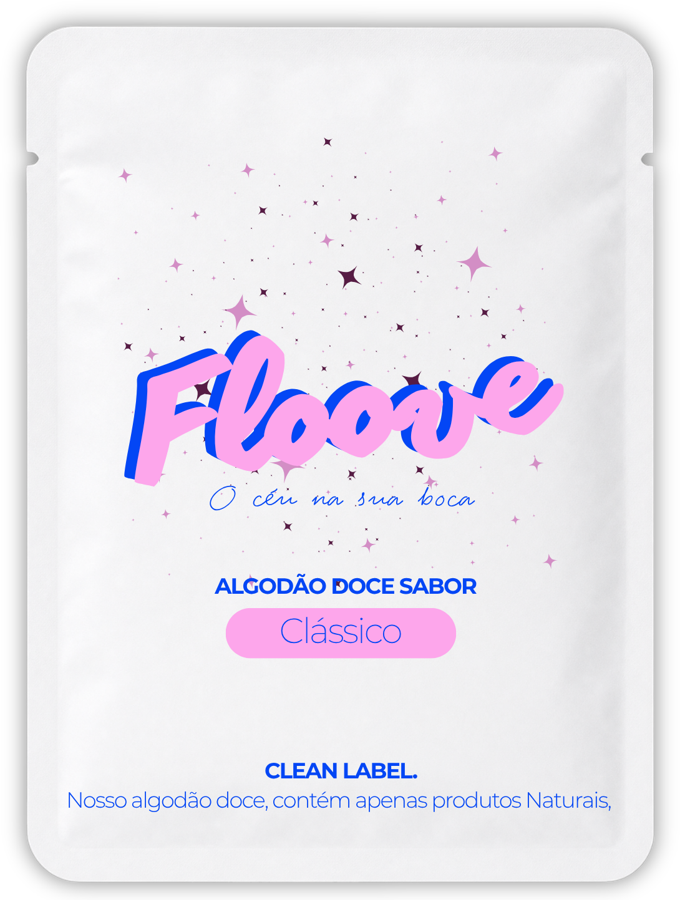 Embalagem Floove sabor Clássico